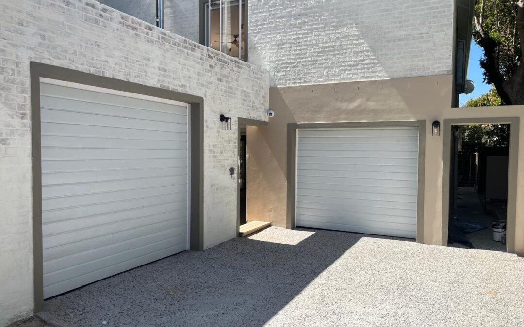 Purpose Made Single & Single Caravan Aluzinc Garage Doors